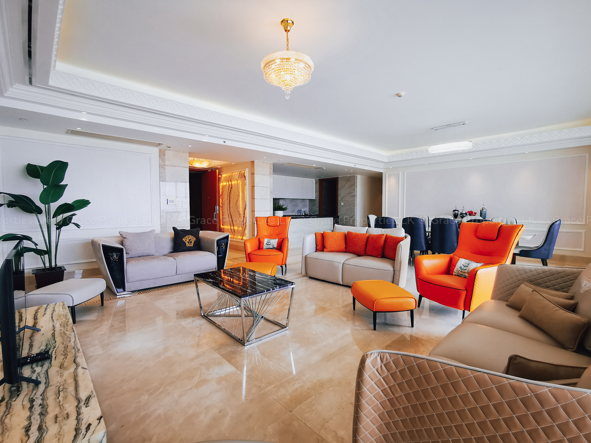 Shangri La One Galle Face Residencies Apartment for Rent Grace